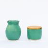 Sugar Canister | Holder in Tableware by Tina Fossella Pottery. Item made of ceramic