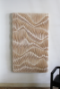 Pleated Wall Sculpture 003 | Wall Hangings by andagain. Item made of canvas works with minimalism & contemporary style