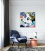 Garden Party | Tapestry in Wall Hangings by Pi Williams. Item made of fabric with fiber