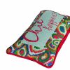 hand-embroidered needlepoint CHIC HAPPENS! * OOAK | Pillow in Pillows by Mommani Threads. Item compatible with contemporary and traditional style