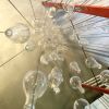 AM2212 DOME RAINDROP CHANDELIER | Chandeliers by alanmizrahilighting | New York in New York. Item made of glass