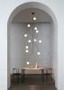 Zustrich - chandelier by Svitanok | Pendants by SVITANOK by Artem Zakharchenko. Item made of steel with glass works with boho & minimalism style