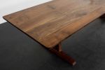 96" Columbia Trestle Table in Oregon Walnut by Studio Moe | Communal Table in Tables by Studio Moe. Item made of walnut