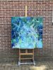 Breeze #6 | Oil And Acrylic Painting in Paintings by Art by Geesien Postema. Item composed of canvas in boho or contemporary style