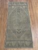 Hand-woven Turkish Rug Doormat| 1.5 x 3.3 | Small Rug in Rugs by Wool and Rug. Item made of wool works with boho & contemporary style
