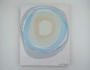 Shade of Pale 04 | Oil And Acrylic Painting in Paintings by Claire Desjardins. Item composed of wood and synthetic