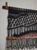 Mountain Modern Macrame Wall Hanging | Wall Hangings by MossHound Designs. Item composed of wool compatible with boho and eclectic & maximalism style