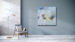 Abstract Painting on Canvas - Spring Thaw | Oil And Acrylic Painting in Paintings by Filomena Booth Fine Art. Item composed of canvas in contemporary or modern style