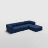 Sofa Lounge with Ottoman | Couch in Couches & Sofas by Bend Goods. Item composed of fabric