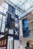 Indigo Chandelier | Art & Wall Decor by Blue Print Amsterdam | Levi's Store Amsterdam in Amsterdam
