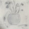 'Foggy Flowers Bouquet' | Mixed Media by IRENA TONE. Item in minimalism or eclectic & maximalism style