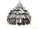 The Mud Leaf Dome | Pendants by Mud Studio, South Africa. Item made of steel with stoneware
