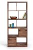 Zuma solid walnut modern high shelving | Storage by Modwerks Furniture Design. Item made of walnut compatible with minimalism and mid century modern style