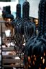 String Theory | Chandeliers by JAN FLOOK | Crown Towers Melbourne in Southbank. Item composed of fabric and fiber