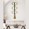 The Element | Macrame Wall Hanging in Wall Hangings by YASHI DESIGNS | Stanly Ranch, Auberge Resorts Collection in Napa. Item composed of oak wood and cotton in contemporary or country & farmhouse style