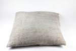 Large Vintage Hemp Floor Cushion | Pillows by HOME. Item composed of cotton compatible with modern style