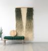Zafer - Tapestry Woven Wall Art | Wall Hangings by Lale Studio & Shop. Item made of bamboo & wool compatible with boho and contemporary style