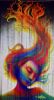 Firey Contemplation | Sculptures by Juan Diaz | Concrete Beach Brewery in Miami. Item made of metal with synthetic