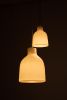Porcelain Pendant Medium with an opened bottom | Pendants by Bergontwerp. Item composed of ceramic