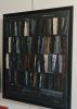 Jeu D'ecriture / Writing Game | Oil And Acrylic Painting in Paintings by Sophie DUMONT.. Item made of canvas works with minimalism & contemporary style