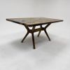 Blue Olive Resin Table - Custom Epoxy Wood Table - Art Table | Dining Table in Tables by TigerWoodAtelier. Item composed of wood and metal in minimalism or contemporary style