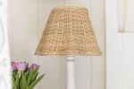 Wave Rattan Lampshade (Medium) | Lighting by Hastshilp. Item composed of wood