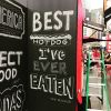 Chalk Lettering | Signage by Very Fine Signs | Garment District Holiday Market By Urbanspace in New York