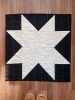 Sawtooth Quilted Wall Hanging | Tapestry in Wall Hangings by ONE TRICK PONY. Item in minimalism or country & farmhouse style