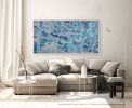 River Clouds | Oil And Acrylic Painting in Paintings by Anne Blenker. Item made of canvas with synthetic
