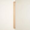 Wooden LED Wall Light, Dimmable Floating Hardwood RBG | Lighting by THE IRON ROOTS DESIGNS