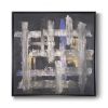 Crossroads No. 6 - Original mixed-media abstract | Mixed Media in Paintings by J. Kent Martin. Item made of canvas works with mid century modern & modern style