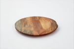Ultra‑Flat Spalted Beech Art Plate – Hand‑Turned | Decorative Objects by Holzkunst Samuel Meisinger. Item made of wood works with art deco & rustic style