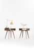 HEIM - Night stand, bed side table, end table with open shel | Bedside Table in Tables by Mo Woodwork. Item made of oak wood works with minimalism & mid century modern style