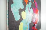 Press Resettled | Oil And Acrylic Painting in Paintings by Claire Desjardins. Item composed of canvas