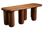 Cape Mantle for Studio KER by Costantini | Bench in Benches & Ottomans by Costantini Design. Item composed of wood in minimalism or contemporary style
