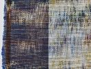 Indigo Silk Stripe | Tapestry in Wall Hangings by Jessie Bloom Studio. Item compatible with boho and japandi style
