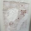 Always Choose Love Mixed Media | Mixed Media by Ooh La Lūm. Item composed of canvas