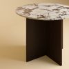 Marble and Oak Dining Table - DALMA by Lebanto | Tables by Lebanto. Item composed of oak wood and marble in minimalism or contemporary style