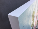 Souvenris d’étés Sans soucis | Mixed Media in Paintings by Marielle Robichaud. Item made of wood