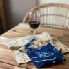 Cocktail Napkins Mix | Delancy - Set of 4 | Linens & Bedding by ichcha. Item made of cotton