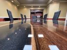 Black Walnut Epoxy Conference Table | Tables by Peach State Sawyer Services | Jet Food Stores Inc in Sandersville