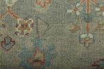 Rug & Kilim’s Oushak Square Rug in Blue with Floral Patterns | Area Rug in Rugs by Rug and Kilim