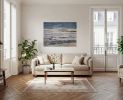 Lumieres Du Soir / Leather or Evening Lights | Oil And Acrylic Painting in Paintings by Sophie DUMONT.. Item composed of canvas compatible with minimalism and contemporary style
