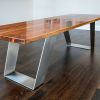 Jetson Table | Dining Table in Tables by ANAZAO INC.. Item made of walnut with steel