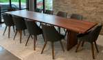 Pierre Seamed Slab Table | Conference Table in Tables by FAB&MADE. Item made of wood compatible with mid century modern and contemporary style