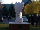 Saint Michael | Public Sculptures by Jim Sardonis | Saint Michael's College in Colchester