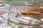 Large Acrylic Abstract Painting | Oil And Acrylic Painting in Paintings by Simona Gocan. Item made of canvas compatible with contemporary style