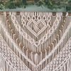 Macrame Wall Hanging Tapestry | Wall Hangings by Desert Indulgence. Item made of cotton with fiber works with boho style