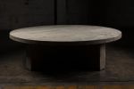 Handcrafted Solid Oak Round Atlantic Coffee Table | Tables by NO AGE FURNITURE STUDIO