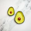 Avocado Ring Dishes | Decorative Tray in Decorative Objects by Melike Carr
